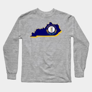 Kentucky State Flag Long Sleeve T-Shirt